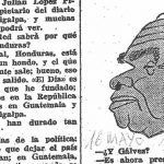 Caricatura de Julián López Pineda extraída junto a algo de texto del artículo Mano a Mano