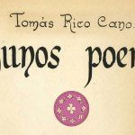 Fragmento de la portada del libro Algunos poemas