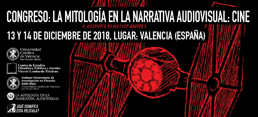 portada congreso La Mitología en la Narrativa Audiovisual