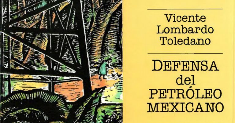 Detalle del libro "defensa del petróleo mexicano"