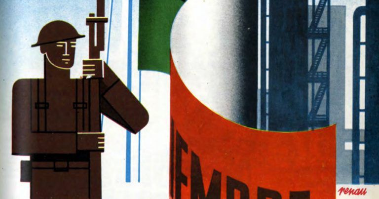 Ilustración de Josep Renau para el número 194 de la revista Futuro