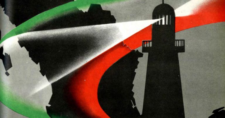 Ilustración de Josep Renau para el número 106 de la revista Futuro