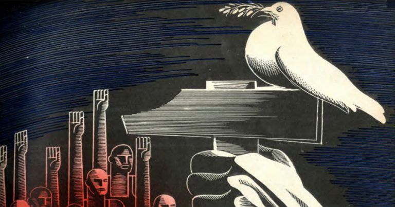 Ilustración de Josep Renau para el número 99 de la revista Futuro