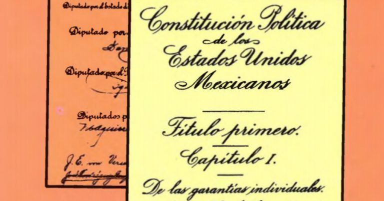 Detalle Constituciones de México