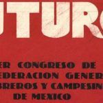detalle de la revista futuro dedicada al Primer Congreso de la Confederación General de Obreros y Campesinos de México